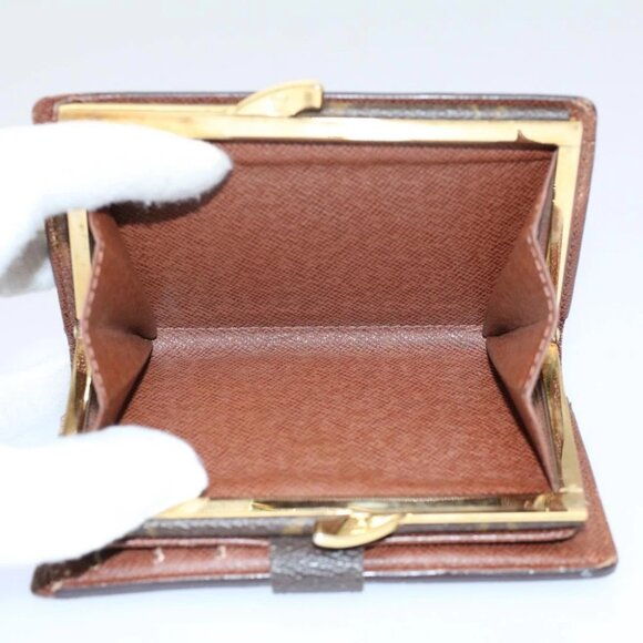 LOUIS VUITTON Monogram Portefeuille Viennois Bifold Wallet M61674 Auth 54070 - Picture 9 of 14